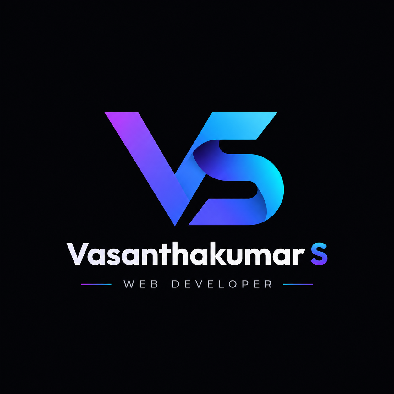 Vasanthakumar S - Web Developer